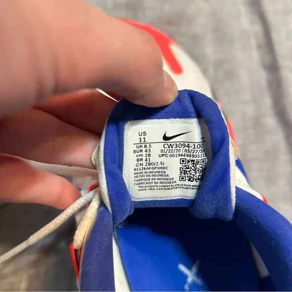 Nike Women's Air Max 270 React Knicks Sneakers Size 11 Basketball - Picture 11 of 11